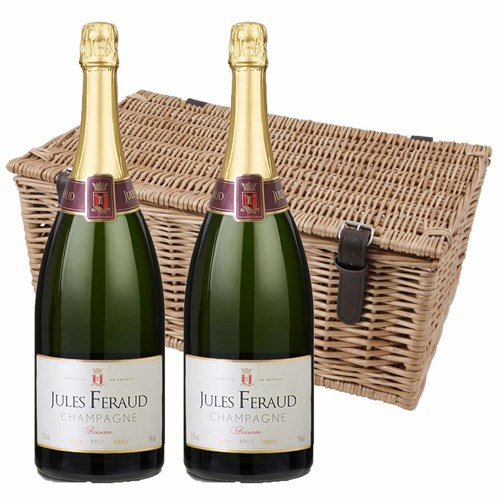 Magnum of Jules Feraud Champagne 1.5L Duo Magnum Hamper (2x150cl)